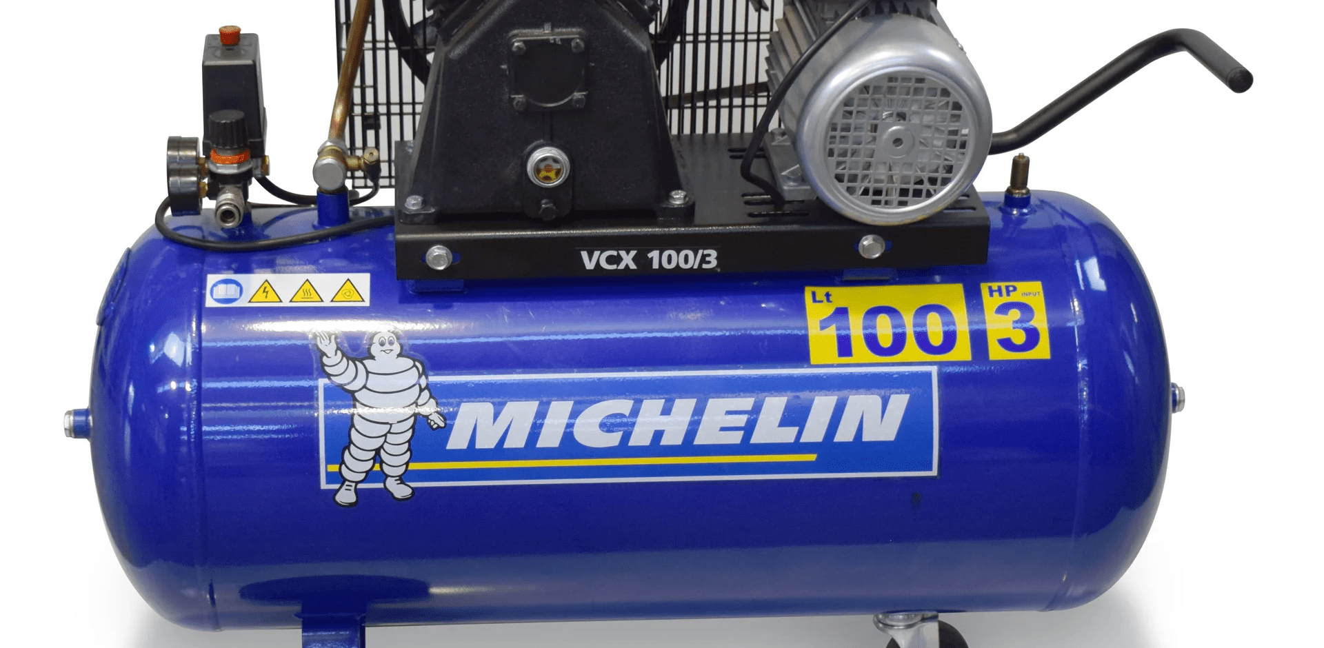 Compresseur De Chantier Michelin 100 L 3 Cv Vcx100 230 V à Prix